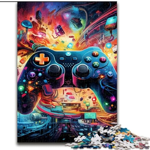 Puzzle 1000 Teile, farbenfrohe Kunstspiele aus Holz, für Teenager ab 14 Jahren, Heimdekoration, 50x75cm, pädagogisches und unterhaltsames Indoor-Spiel für die Heimdekoration Puzzle 1000 Teile, farbenfrohe Kunstspiele aus Holz, für Teenager ab 14 Jahren, Heimdekoration, 50x75cm, pädagogisches und unterhaltsames Indoor-Spiel für die Heimdekoration von MLADSOEHK