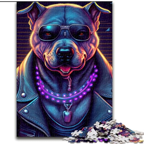 Puzzle 1000 Teile Dog Boss aus Holz, für Teenager ab 14 Jahren, Heimdekoration, 50x75cm, pädagogisches und unterhaltsames Indoor-Spiel für die Heimdekoration Puzzle 1000 Teile Dog Boss aus Holz, für Teenager ab 14 Jahren, Heimdekoration, 50x75cm, pädagogisches und unterhaltsames Indoor-Spiel für die Heimdekoration von MLADSOEHK