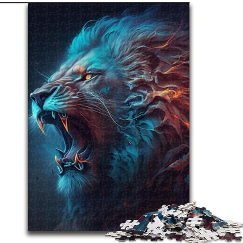 Puzzle 1000 Teile Fantasie-Löwe aus Holz, Spielzeug, Geschenk, pädagogisches, intellektuelles, entspannendes Spaßspiel für die ganze Familie, 50x75cm, Geburtstagsfeier für Männer und Frauen Puzzle 1000 Teile Fantasie-Löwe aus Holz, Spielzeug, Geschenk, pädagogisches, intellektuelles, entspannendes Spaßspiel für die ganze Familie, 50x75cm, Geburtstagsfeier für Männer und Frauen von MLADSOEHK