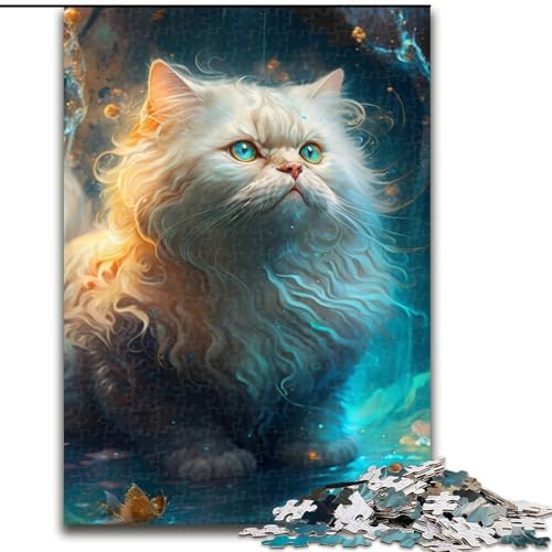 Puzzle 1000 Teile Fantasie-Perserkatze aus Holz, für Teenager ab 14 Jahren, Heimdekoration, 50x75cm, Denkspiel für Teenager Puzzle 1000 Teile Fantasie-Perserkatze aus Holz, für Teenager ab 14 Jahren, Heimdekoration, 50x75cm, Denkspiel für Teenager von MLADSOEHK