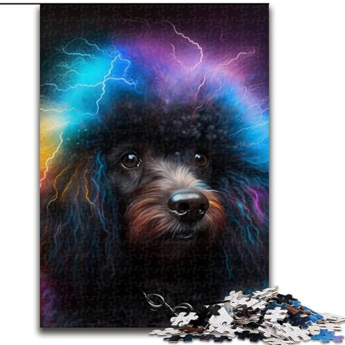 Puzzle 1000 Teile Fantasie-Pudel aus Holz, für Teenager ab 14 Jahren, Heimdekoration, 50x75cm, Denkspiel für Teenager Puzzle 1000 Teile Fantasie-Pudel aus Holz, für Teenager ab 14 Jahren, Heimdekoration, 50x75cm, Denkspiel für Teenager von MLADSOEHK