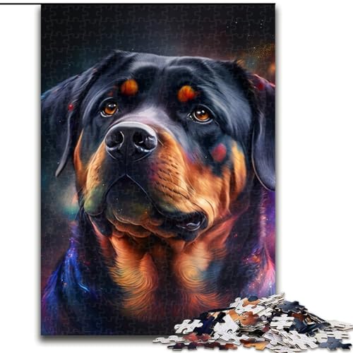 Puzzle 1000 Teile Fantasiehund aus Holz, für Jugendliche ab 14 Jahren, Heimdekoration, 50x75cm, Denkspiel für Jugendliche Puzzle 1000 Teile Fantasiehund aus Holz, für Jugendliche ab 14 Jahren, Heimdekoration, 50x75cm, Denkspiel für Jugendliche von MLADSOEHK