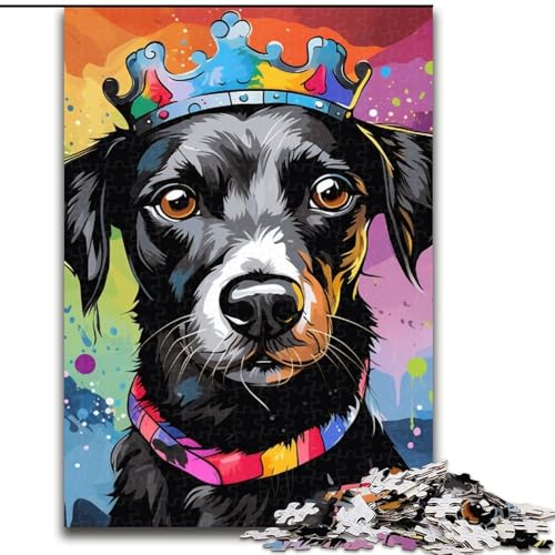 Puzzle 1000 Teile Fantasiehund aus Holz, für Jugendliche ab 14 Jahren, Heimdekoration, 50x75cm, Denkspiel für Jugendliche Puzzle 1000 Teile Fantasiehund aus Holz, für Jugendliche ab 14 Jahren, Heimdekoration, 50x75cm, Denkspiel für Jugendliche von MLADSOEHK
