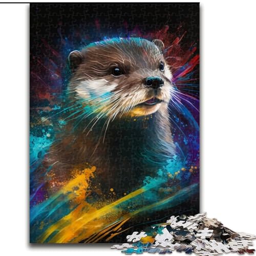 Puzzle 1000 Teile Fantasy Otter aus Holz, für Teenager und Jugendliche, ideales Geburtstags 50x75cm DIY-Dekoration, gehirnfordernde Puzzle 1000 Teile Fantasy Otter aus Holz, für Teenager und Jugendliche, ideales Geburtstags 50x75cm DIY-Dekoration, gehirnfordernde von MLADSOEHK