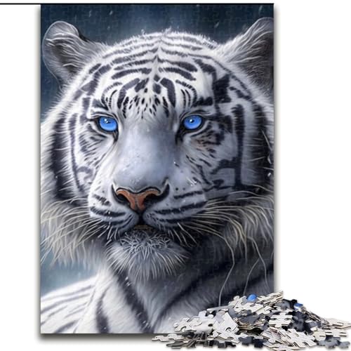 Puzzle 1000 Teile Fantasy Tiger aus Holz, Spielzeug, Geschenk, pädagogisches, intellektuelles, entspannendes Spaßspiel für die ganze Familie, 50x75cm, Geburtstagsfeier für Männer und Frauen Puzzle 1000 Teile Fantasy Tiger aus Holz, Spielzeug, Geschenk, pädagogisches, intellektuelles, entspannendes Spaßspiel für die ganze Familie, 50x75cm, Geburtstagsfeier für Männer und Frauen von MLADSOEHK