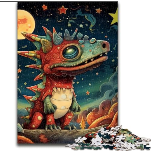 Puzzle 1000 Teile Galaxie-Dinosaurier aus Holz, für Teenager ab 14 Jahren, Heimdekoration, 50x75cm, Denkspiel für Teenager Puzzle 1000 Teile Galaxie-Dinosaurier aus Holz, für Teenager ab 14 Jahren, Heimdekoration, 50x75cm, Denkspiel für Teenager von MLADSOEHK
