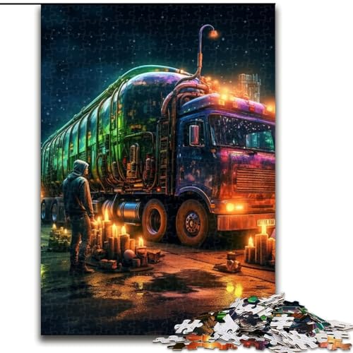 Puzzle 1000 Teile Galaxy Truck aus Holz, Spielzeug, Geschenk, pädagogisches, intellektuelles, entspannendes Spaßspiel für die ganze Familie, 50x75cm, Geburtstagsfeier für Männer und Frauen Puzzle 1000 Teile Galaxy Truck aus Holz, Spielzeug, Geschenk, pädagogisches, intellektuelles, entspannendes Spaßspiel für die ganze Familie, 50x75cm, Geburtstagsfeier für Männer und Frauen von MLADSOEHK