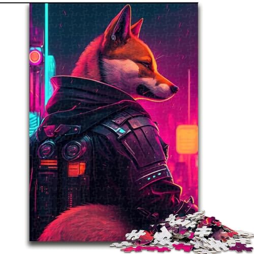 Puzzle 1000 Teile Mechanischer Wolf aus Holz, für Jugendliche ab 14 Jahren, Heimdekoration, 50x75cm, Denkspiel für Jugendliche Puzzle 1000 Teile Mechanischer Wolf aus Holz, für Jugendliche ab 14 Jahren, Heimdekoration, 50x75cm, Denkspiel für Jugendliche von MLADSOEHK