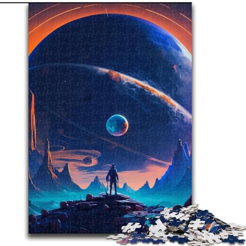 Puzzle 1000 Teile Universum Planet aus Holz, für Jugendliche ab 14 Jahren, Heimdekoration, 50x75cm, Denkspiel für Jugendliche Puzzle 1000 Teile Universum Planet aus Holz, für Jugendliche ab 14 Jahren, Heimdekoration, 50x75cm, Denkspiel für Jugendliche von MLADSOEHK