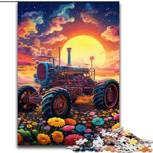 Puzzle 1000 Teile für Erwachsene, Bunter Traktor aus Holz, für Teenager & Familienspaß - DIY Denkspiel Geschenk 50x75cm Geburtstagsparty für Männer Frauen Puzzle 1000 Teile für Erwachsene, Bunter Traktor aus Holz, für Teenager & Familienspaß - DIY Denkspiel Geschenk 50x75cm Geburtstagsparty für Männer Frauen von MLADSOEHK