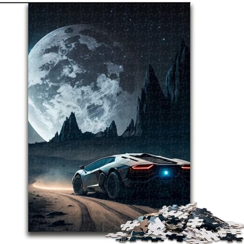 Puzzle 1000 Teile für Erwachsene, Cooler Sportwagen aus Holz, EIN tolles Geschenk für Familienspaß, 50x75cm, Denksportaufgabe, Spiel für Erwachsene, interaktive Familienaktivität Puzzle 1000 Teile für Erwachsene, Cooler Sportwagen aus Holz, EIN tolles Geschenk für Familienspaß, 50x75cm, Denksportaufgabe, Spiel für Erwachsene, interaktive Familienaktivität von MLADSOEHK