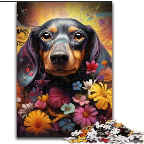 Puzzle 1000 Teile für Erwachsene, Dackel, aus Holz, EIN tolles Geschenk für Familienspaß, 50x75cm, Denksportaufgabe, Spiel für Erwachsene, interaktive Familienaktivität Puzzle 1000 Teile für Erwachsene, Dackel, aus Holz, EIN tolles Geschenk für Familienspaß, 50x75cm, Denksportaufgabe, Spiel für Erwachsene, interaktive Familienaktivität von MLADSOEHK