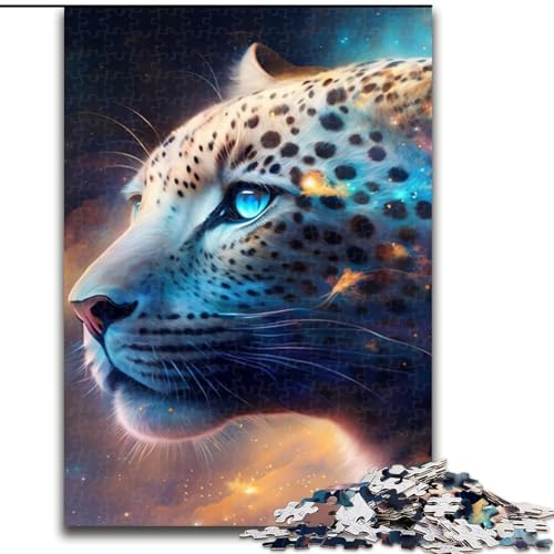 Puzzle 1000 Teile für Erwachsene, Fantasie-Leopard aus Holz, einzigartige DIY-Geschenkidee zur Heimdekoration, 50x75cm, für Geburtstag, Urlaub, Weihnachten, Halloween Puzzle 1000 Teile für Erwachsene, Fantasie-Leopard aus Holz, einzigartige DIY-Geschenkidee zur Heimdekoration, 50x75cm, für Geburtstag, Urlaub, Weihnachten, Halloween von MLADSOEHK