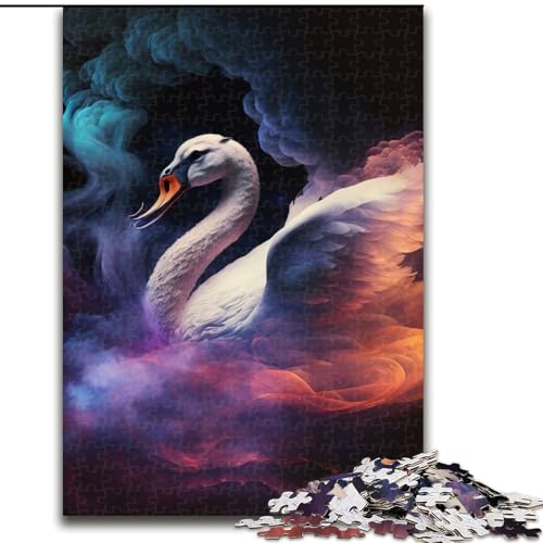 Puzzle 1000 Teile für Erwachsene, Fantasie-Schwan, aus Holz, EIN tolles Geschenk für Familienspaß, 50x75cm, Denksportaufgabe, Spiel für Erwachsene, interaktive Familienaktivität Puzzle 1000 Teile für Erwachsene, Fantasie-Schwan, aus Holz, EIN tolles Geschenk für Familienspaß, 50x75cm, Denksportaufgabe, Spiel für Erwachsene, interaktive Familienaktivität von MLADSOEHK