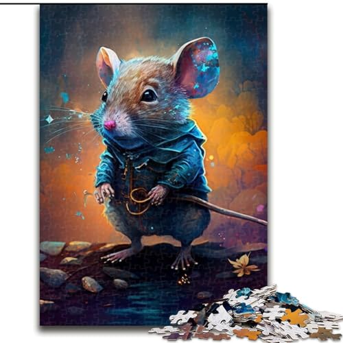 Puzzle 1000 Teile für Erwachsene, Fantasiemaus aus Holz, EIN tolles Geschenk für Familienspaß, 50x75cm, Denksportaufgabe, Spiel für Erwachsene, interaktive Familienaktivität Puzzle 1000 Teile für Erwachsene, Fantasiemaus aus Holz, EIN tolles Geschenk für Familienspaß, 50x75cm, Denksportaufgabe, Spiel für Erwachsene, interaktive Familienaktivität von MLADSOEHK