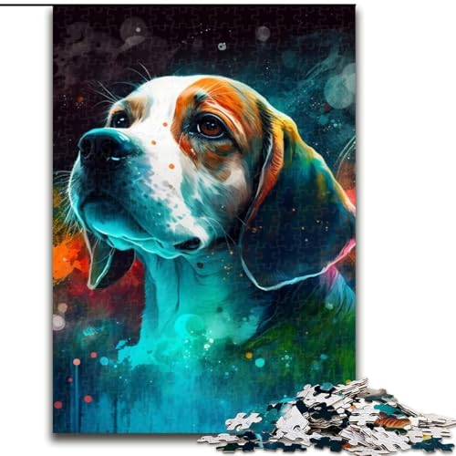 Puzzle 1000 Teile für Erwachsene, Fantasy-Beagle, aus Holz, EIN tolles Geschenk für Familienspaß, 50x75cm, Denksportaufgabe, Spiel für Erwachsene, interaktive Familienaktivität Puzzle 1000 Teile für Erwachsene, Fantasy-Beagle, aus Holz, EIN tolles Geschenk für Familienspaß, 50x75cm, Denksportaufgabe, Spiel für Erwachsene, interaktive Familienaktivität von MLADSOEHK