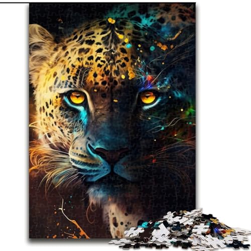 Puzzle 1000 Teile für Erwachsene, Fantasy-Leopard, aus Holz, EIN tolles Geschenk für Familienspaß, 50x75cm, Denksportaufgabe, Spiel für Erwachsene, interaktive Familienaktivität Puzzle 1000 Teile für Erwachsene, Fantasy-Leopard, aus Holz, EIN tolles Geschenk für Familienspaß, 50x75cm, Denksportaufgabe, Spiel für Erwachsene, interaktive Familienaktivität von MLADSOEHK