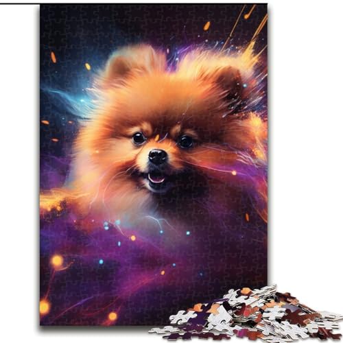 Puzzle 1000 Teile für Erwachsene, Fantasy-Pomeranian aus Holz, für Teenager und Familienspaß – DIY-Denkspiel, Geschenk, 50x75cm, Geburtstagsparty für Männer und Frauen Puzzle 1000 Teile für Erwachsene, Fantasy-Pomeranian aus Holz, für Teenager und Familienspaß – DIY-Denkspiel, Geschenk, 50x75cm, Geburtstagsparty für Männer und Frauen von MLADSOEHK