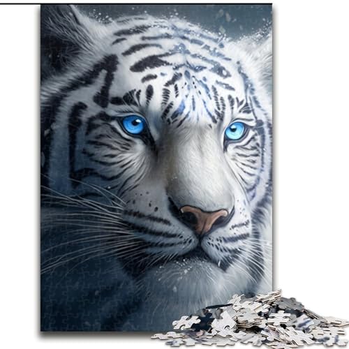 Puzzle 1000 Teile für Erwachsene, Fantasy-Tiger, aus Holz, EIN tolles Geschenk für Familienspaß, 50x75cm, Denksportaufgabe, Spiel für Erwachsene, interaktive Familienaktivität Puzzle 1000 Teile für Erwachsene, Fantasy-Tiger, aus Holz, EIN tolles Geschenk für Familienspaß, 50x75cm, Denksportaufgabe, Spiel für Erwachsene, interaktive Familienaktivität von MLADSOEHK