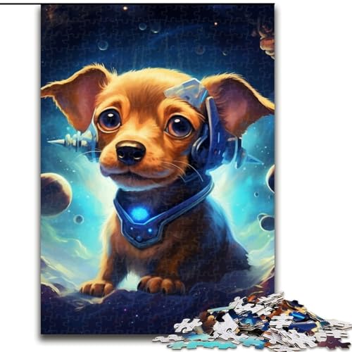 Puzzle 1000 Teile für Erwachsene, Galaxy Chihuahua, aus Holz, EIN tolles Geschenk für Familienspaß, 50x75cm, Denksportaufgabe, Spiel für Erwachsene, interaktive Familienaktivität Puzzle 1000 Teile für Erwachsene, Galaxy Chihuahua, aus Holz, EIN tolles Geschenk für Familienspaß, 50x75cm, Denksportaufgabe, Spiel für Erwachsene, interaktive Familienaktivität von MLADSOEHK