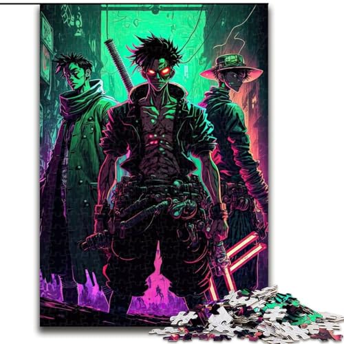Puzzle 1000 Teile für Erwachsene, Killer, Spielspielzeug, jedes Teil ist einzigartig – anspruchsvolles Familienspiel für Kinder ab 14 Jahren (Größe 26x38cm) von MLADSOEHK