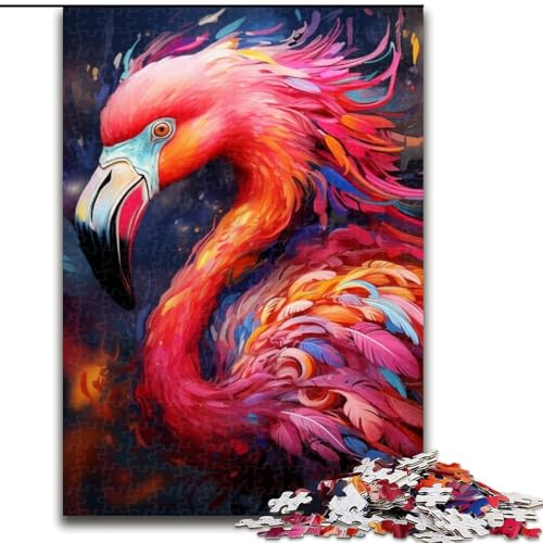 Puzzle 1000 Teile für Erwachsene, Kunst, Psychedelischer Flamingo, aus Holz, EIN tolles Geschenk für Familienspaß, 50x75cm, Denksportaufgabe, Spiel für Erwachsene, interaktive Familienaktivität Puzzle 1000 Teile für Erwachsene, Kunst, Psychedelischer Flamingo, aus Holz, EIN tolles Geschenk für Familienspaß, 50x75cm, Denksportaufgabe, Spiel für Erwachsene, interaktive Familienaktivität von MLADSOEHK