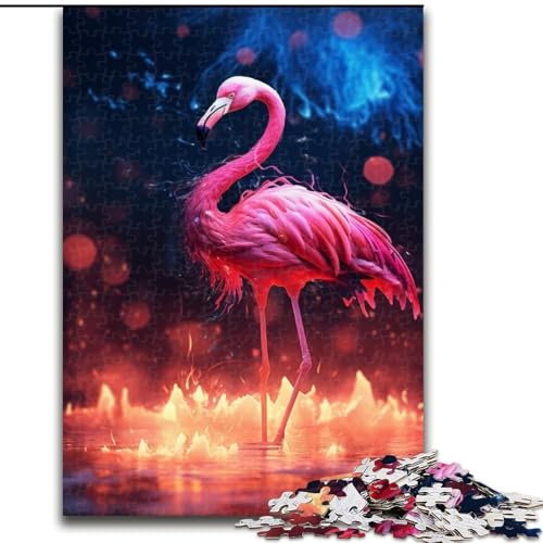 Puzzle 1000 Teile für Erwachsene, farbenfroher Flamingo aus Holz, EIN tolles Geschenk für Familienspaß, 50x75cm, Denksportaufgabe, Spiel für Erwachsene, interaktive Familienaktivität Puzzle 1000 Teile für Erwachsene, farbenfroher Flamingo aus Holz, EIN tolles Geschenk für Familienspaß, 50x75cm, Denksportaufgabe, Spiel für Erwachsene, interaktive Familienaktivität von MLADSOEHK