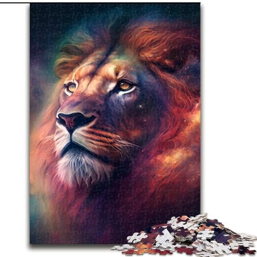 Puzzle 1000 Teile für Erwachsene Fantasy-Löwe aus Holz, für Teenager & Familienspaß - DIY-Denkspiel Geschenk 50x75cm Geburtstagsparty für Männer Frauen Puzzle 1000 Teile für Erwachsene Fantasy-Löwe aus Holz, für Teenager & Familienspaß - DIY-Denkspiel Geschenk 50x75cm Geburtstagsparty für Männer Frauen von MLADSOEHK