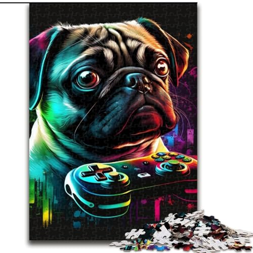 Puzzle 1000 Teile für Erwachsene Fantasy-Mops aus Holz, für Teenager & Familienspaß - DIY-Denkspiel Geschenk 50x75cm Geburtstagsparty für Männer Frauen Puzzle 1000 Teile für Erwachsene Fantasy-Mops aus Holz, für Teenager & Familienspaß - DIY-Denkspiel Geschenk 50x75cm Geburtstagsparty für Männer Frauen von MLADSOEHK