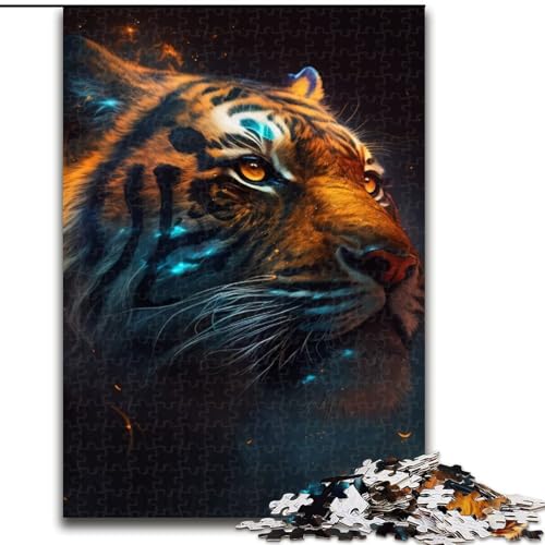 Puzzle 1000 Teile für Erwachsene Fantasy Tiger aus Holz, für Teenager & Familienspaß - DIY Denkspiel Geschenk 50x75cm Geburtstagsparty für Männer Frauen Puzzle 1000 Teile für Erwachsene Fantasy Tiger aus Holz, für Teenager & Familienspaß - DIY Denkspiel Geschenk 50x75cm Geburtstagsparty für Männer Frauen von MLADSOEHK