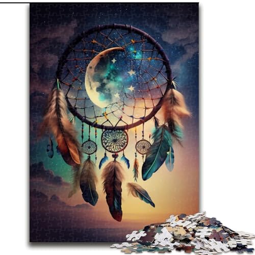 Puzzle 1000 Teile für Erwachsene Traumfänger aus Holz, EIN tolles Geschenk für Familienspaß 50x75cm Denksportaufgabe, Spiel für Erwachsene, interaktive Familienaktivität Puzzle 1000 Teile für Erwachsene Traumfänger aus Holz, EIN tolles Geschenk für Familienspaß 50x75cm Denksportaufgabe, Spiel für Erwachsene, interaktive Familienaktivität von MLADSOEHK