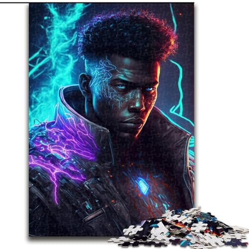 Puzzle 1000 Teile für Erwachsene und Jugendliche, Fantasy-Charakter Aric, entspannendes intellektuelles Lernspielzeug, Geburtstagsgeschenk, Geschenke (Größe 50x75cm) von MLADSOEHK