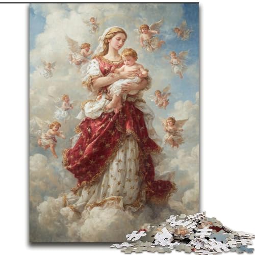 Puzzle 1000 Teile für Erwachsene und Jugendliche Der Rock von Marys Kleid, entspannendes intellektuelles Lernspielzeug, Geburtstagsgeschenk, Geschenke (Größe 26x38cm) von MLADSOEHK