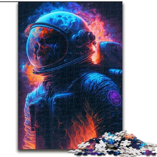 Puzzle 1000 Teile für Teenager, Geschenke, Raumfahrer, Spielspielzeug, jedes Teil ist einzigartig – anspruchsvolles Familienspiel für 14-Jährige (Größe 26x38cm) von MLADSOEHK