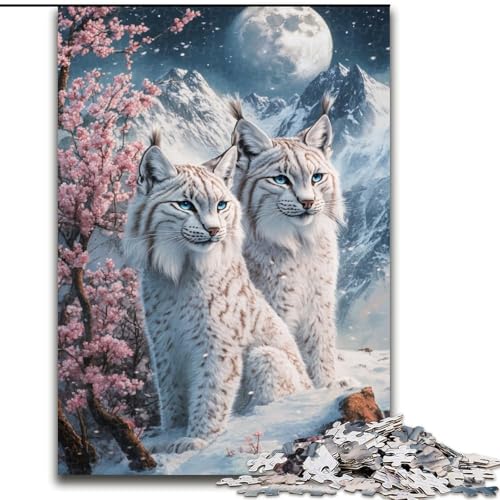 Puzzle 1000 Teile für Teenager, Geschenke für Wasserfälle, für Lernspiele, Herausforderungsspielzeug, einzigartige Heimdekoration und Geschenke (Größe 50x75cm) von MLADSOEHK