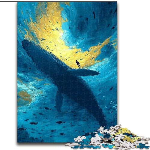 Puzzle 1000 Teile für Teenager, Wale im Sternenhimmel, für Kinder ab 14 Jahren, jedes Teil ist einzigartig – lustiges und herausforderndes Spiel für die ganze Familie, tolles Geschenk (Größe 50x75cm) Puzzle 1000 Teile für Teenager, Wale im Sternenhimmel, für Kinder ab 14 Jahren, jedes Teil ist einzigartig – lustiges und herausforderndes Spiel für die ganze Familie, tolles Geschenk (Größe 50x75cm) von MLADSOEHK