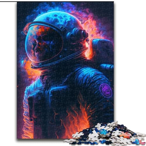 Puzzle für Erwachsene, 1000 Puzzles, Raumfahrer, geeignet für Kinder ab 14 Jahren, Wohndeko-Angebot als Geschenk für die ganze Familie (Größe 50x75cm) von MLADSOEHK