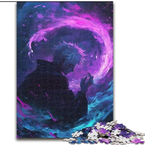 Puzzle für Erwachsene, 1000 Teile, Anime-Junge, Lernspiele, Heimdekoration, ganze Familie (Größe 26x38cm) von MLADSOEHK