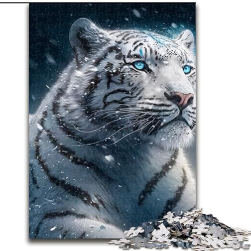 Puzzle für Erwachsene, 1000 Teile, Fantasie-Tiger, aus Holz, Kinder ab 14 Jahren, 50x75cm, Lernspielzeug für Teenager, Dekoration für Zuhause und das Büro Puzzle für Erwachsene, 1000 Teile, Fantasie-Tiger, aus Holz, Kinder ab 14 Jahren, 50x75cm, Lernspielzeug für Teenager, Dekoration für Zuhause und das Büro von MLADSOEHK