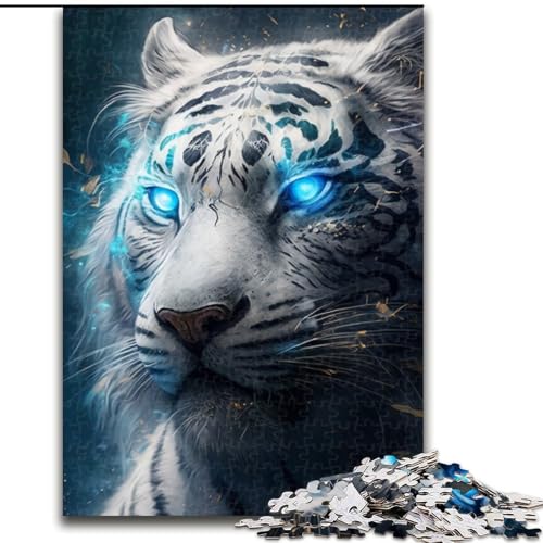 Puzzle für Erwachsene, 1000 Teile, Fantasie-Tiger, aus Holz, perfekte DIY-Kunstdekoration oder Geburtstagsgeschenk, 50x75cm, für Teenager und Familienspaß Puzzle für Erwachsene, 1000 Teile, Fantasie-Tiger, aus Holz, perfekte DIY-Kunstdekoration oder Geburtstagsgeschenk, 50x75cm, für Teenager und Familienspaß von MLADSOEHK