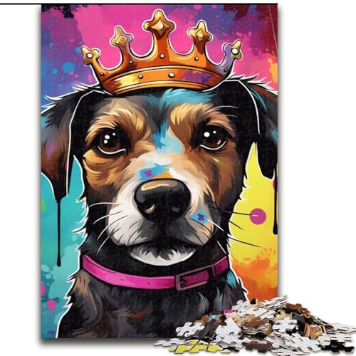 Puzzle für Erwachsene, 1000 Teile, Fantasiehund, aus Holz, Kinder ab 14 Jahren, 50x75cm, Kunstwerk-Dekor, Intelligenzspielzeug für Indoor-Spiele mit der Familie Puzzle für Erwachsene, 1000 Teile, Fantasiehund, aus Holz, Kinder ab 14 Jahren, 50x75cm, Kunstwerk-Dekor, Intelligenzspielzeug für Indoor-Spiele mit der Familie von MLADSOEHK