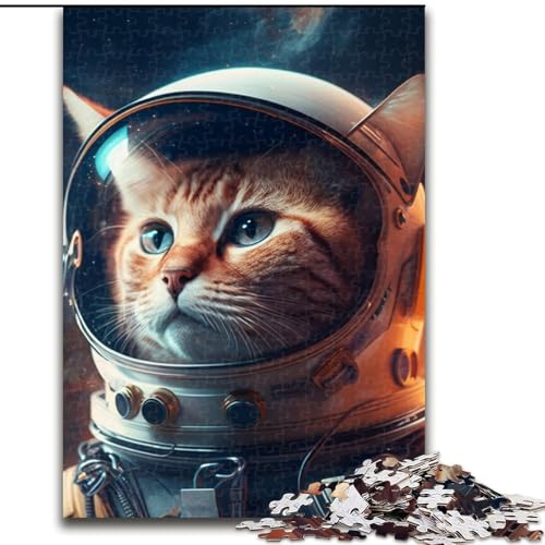 Puzzle für Erwachsene, 1000 Teile, Fantasiekatze, aus Holz, Kinder ab 14 Jahren, 50x75cm, Kunstwerk-Dekor, Intelligenzspielzeug für Indoor-Spiele mit der Familie Puzzle für Erwachsene, 1000 Teile, Fantasiekatze, aus Holz, Kinder ab 14 Jahren, 50x75cm, Kunstwerk-Dekor, Intelligenzspielzeug für Indoor-Spiele mit der Familie von MLADSOEHK