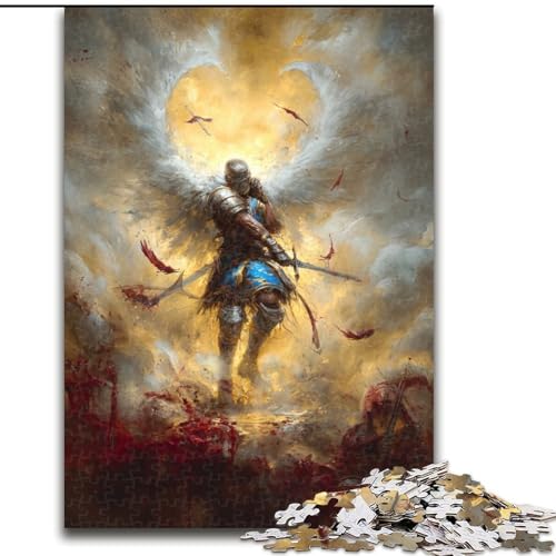 Puzzle für Erwachsene, 1000 Teile, Fantasy-Drache, für Kinder ab 14 Jahren, Lernspiel, Herausforderung, Spielzeug, Geschenk zum Geburtstag (Größe 50x75cm) von MLADSOEHK