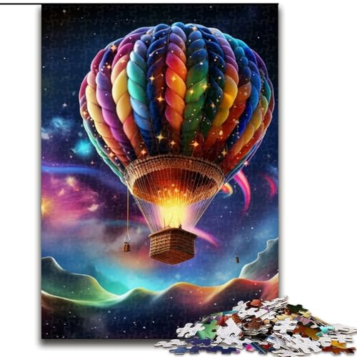 Puzzle für Erwachsene, 1000 Teile, Galaxie-Heißluftballon aus Holz, Kinder ab 14 Jahren, 50x75cm, Lernspielzeug für Teenager, Dekoration für Zuhause und Büro Puzzle für Erwachsene, 1000 Teile, Galaxie-Heißluftballon aus Holz, Kinder ab 14 Jahren, 50x75cm, Lernspielzeug für Teenager, Dekoration für Zuhause und Büro von MLADSOEHK
