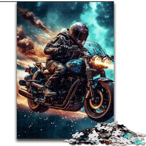 Puzzle für Erwachsene, 1000 Teile, Galaxien-Motorräder, aus Holz, Kinder ab 14 Jahren, 50x75cm, Kunstwerk-Dekor, Intelligenzspielzeug für Indoor-Spiele mit der Familie Puzzle für Erwachsene, 1000 Teile, Galaxien-Motorräder, aus Holz, Kinder ab 14 Jahren, 50x75cm, Kunstwerk-Dekor, Intelligenzspielzeug für Indoor-Spiele mit der Familie von MLADSOEHK