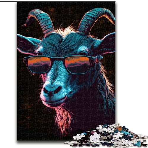 Puzzle für Erwachsene, 1000 Teile, Goatwave, geeignet für Kinder ab 14 Jahren, Wohndeko-Angebot als Geschenk für die ganze Familie (Größe 50x75cm) von MLADSOEHK