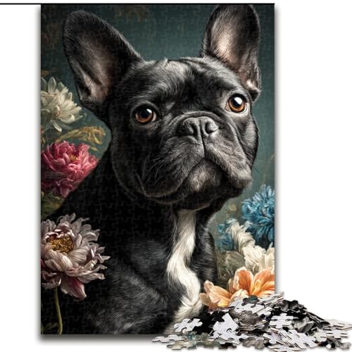Puzzle für Erwachsene, 1000 Teile, Golden Retriever, Spielzeug, Lernspiele, Stressabbau, einzigartige Heimdekoration und Geschenke (Größe 50x75cm) von MLADSOEHK