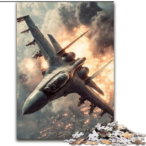 Puzzle für Erwachsene, 1000 Teile, Kämpfer, Lernspiele, Heimdekoration, ganze Familie (Größe 50x75cm) von MLADSOEHK
