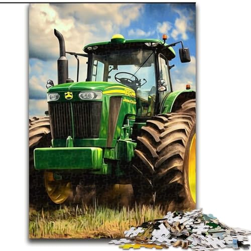 Puzzle für Erwachsene, 1000 Teile, Traktor, Lernspiele, Heimdekoration, ganze Familie (Größe 26x38cm) von MLADSOEHK