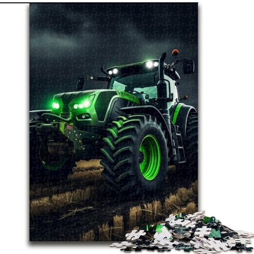 Puzzle für Erwachsene, 1000 Teile, bunter Traktor aus Holz, Kinder ab 14 Jahren, 50x75cm, Lernspielzeug für Teenager, Dekoration für Zuhause und das Büro Puzzle für Erwachsene, 1000 Teile, bunter Traktor aus Holz, Kinder ab 14 Jahren, 50x75cm, Lernspielzeug für Teenager, Dekoration für Zuhause und das Büro von MLADSOEHK